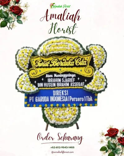 Papan Bunga Duka di Ekasari